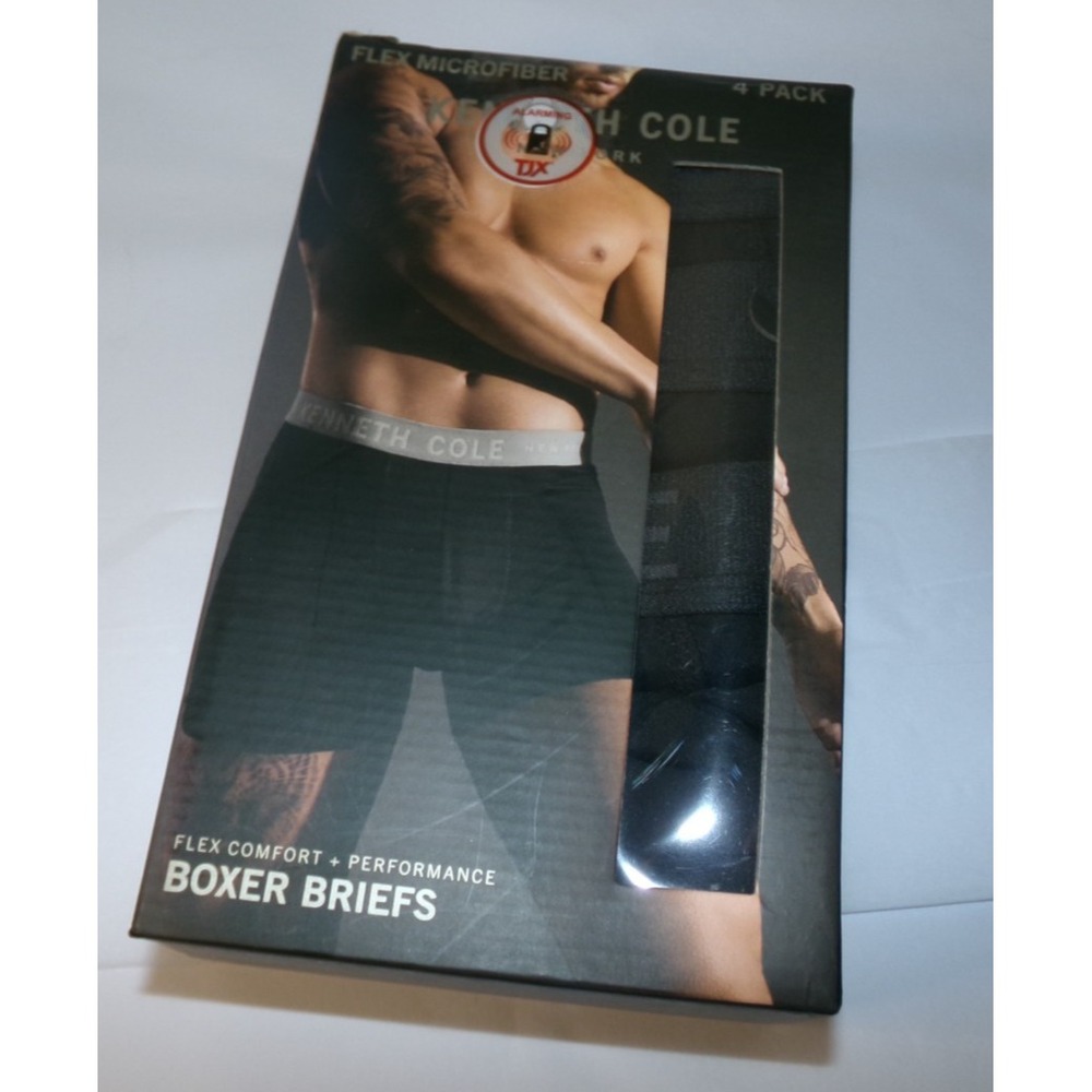 NIP MENS KENNETH COLE FLEX COMFORT BOXER‎ BRIEF UNDERWEAR~SZ SM~